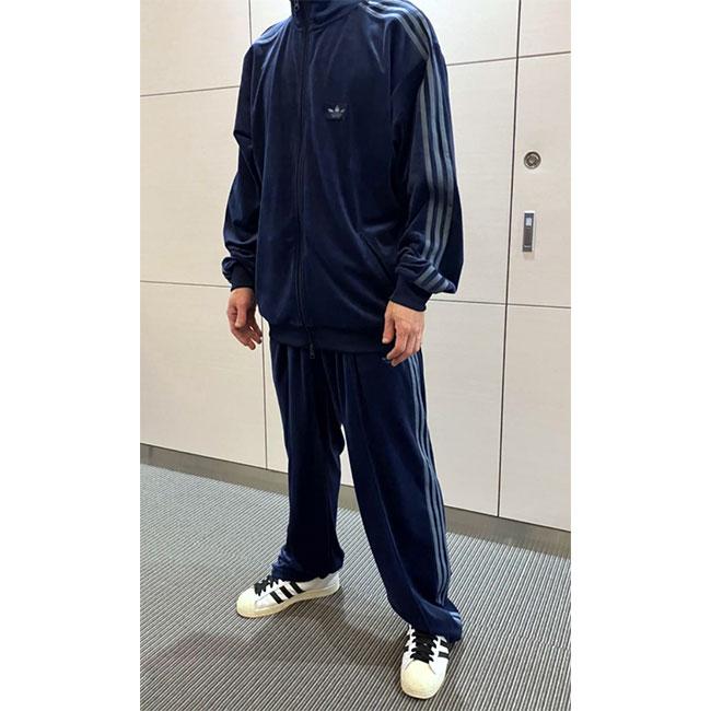 予約商品] adidas アディダスオリジナルス ベッケンバウアー ベロア 