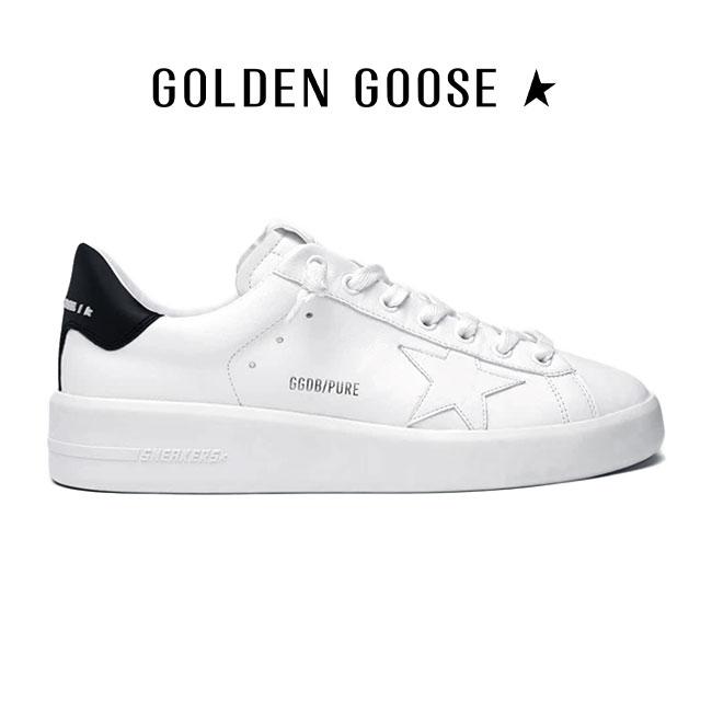 Golden Goose ゴールデングース ピュアスター Pure New レザースニーカー Gmf F 102 厚底 シューズ メンズ Golden State 通販 Paypayモール