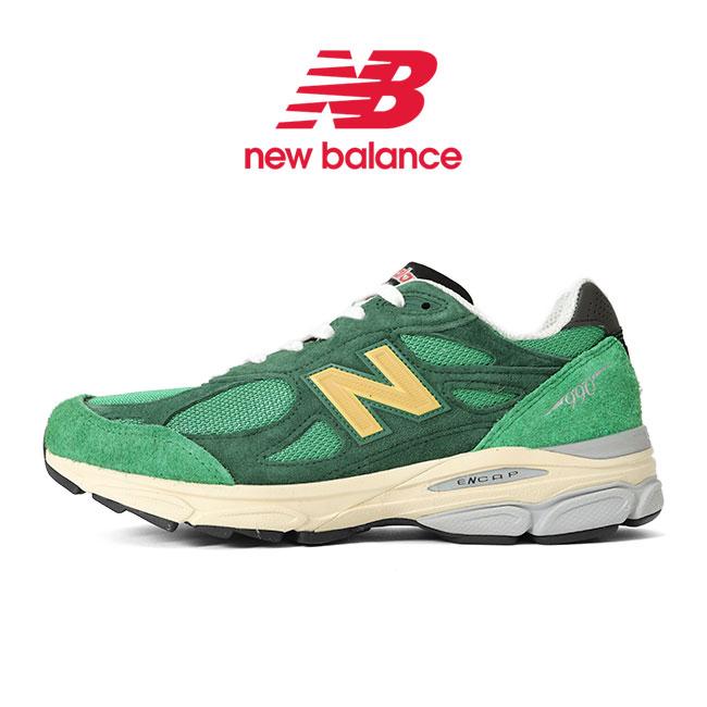 New Balance ニューバランス USA製 M990GG3 スニーカー グリーン 