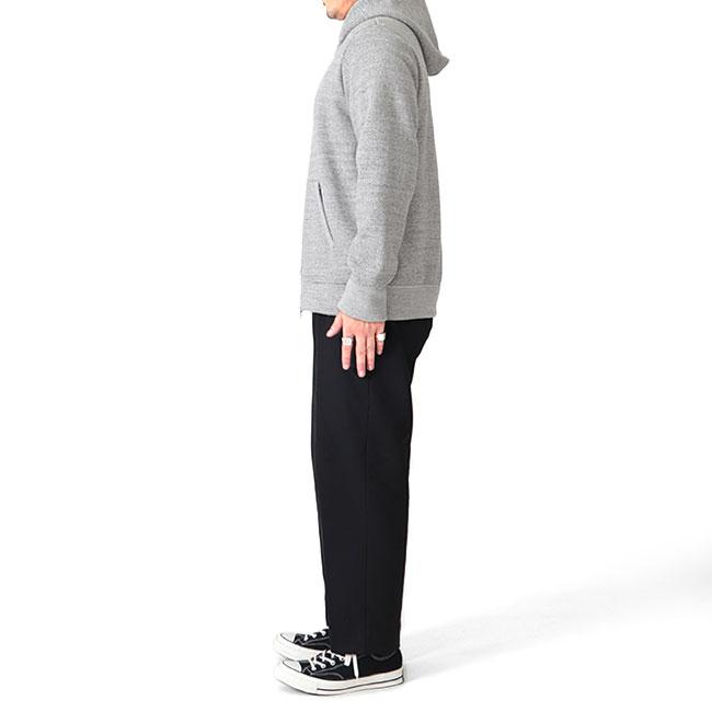 【中古】スティルバイハンド STILL BY HAND プルオーバーパーカー スウェット ストレッチ 無地 裏起毛 ライトグレー STILL BY HAND スティルバイハンド ジップアップ パーカー CS00213