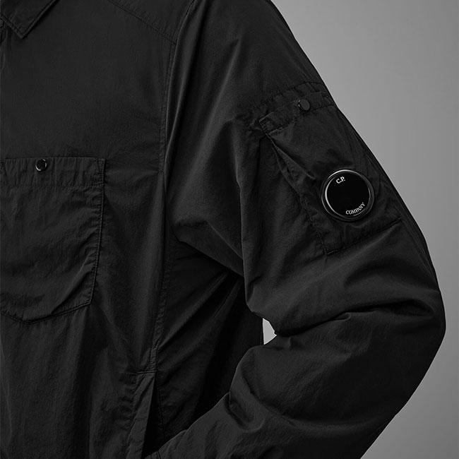 [SALE] C.P. Company シーピーカンパニー CHROME-R ナイロン 中綿 シャツジャケット 19CMOS088A メンズの画像