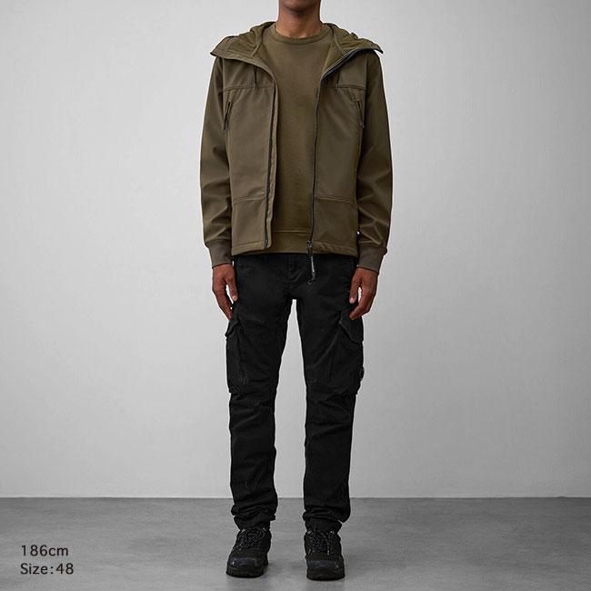 C.P. Company シーピーカンパニー ストレッチ サテンコットン カーゴ 
