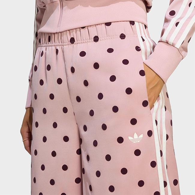 adidas Originals アディダスオリジナルス SATIN POLKA DOTS WIDE LEG