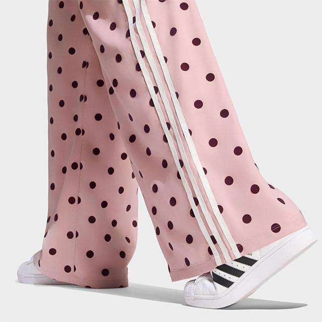 adidas Originals アディダスオリジナルス SATIN POLKA DOTS WIDE LEG