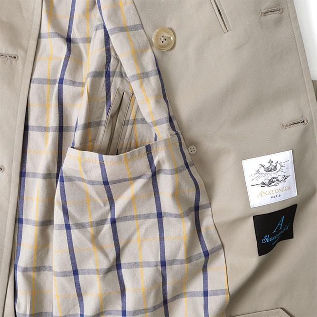 ANATOMICA アナトミカ ギャバジン トレンチコート TRENCH COAT ANATOMICA アナトミカ ギャバジン トレンチコート TRENCH COAT