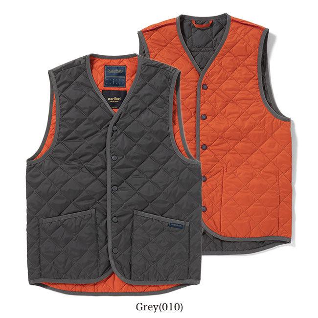 narifuri × LAVENHAM ナリフリ ラベンハム コラボ ジレ キルティング