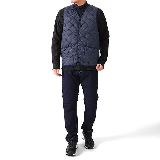 narifuri × LAVENHAM ナリフリ ラベンハム コラボ ジレ キルティング