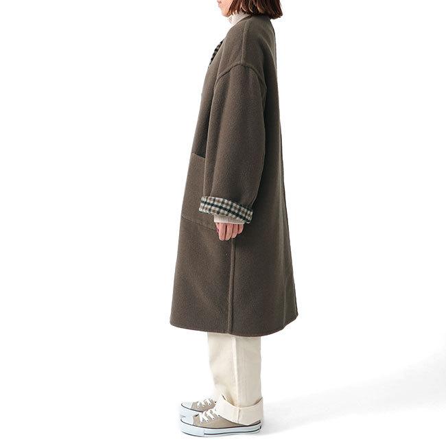 LE GLAZIK（ルグラジック） リバーシブル ノーカラーコート JL-8982