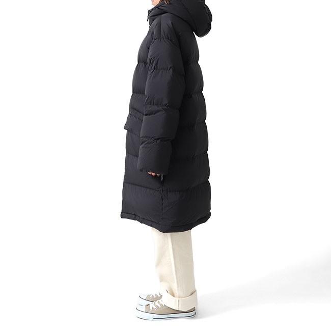 GYMPHLEX ジムフレックス ホワイトグース フード付き ダウン