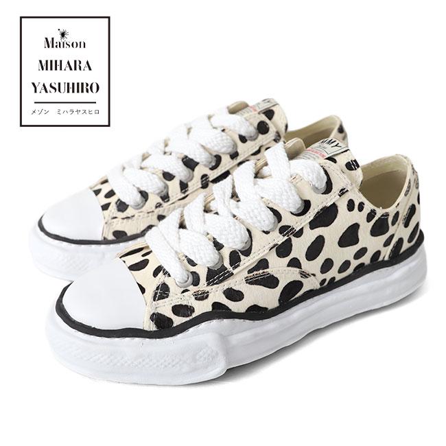 ミハラヤスヒロmihara yasuhiro 豹柄靴ハラコBAKER