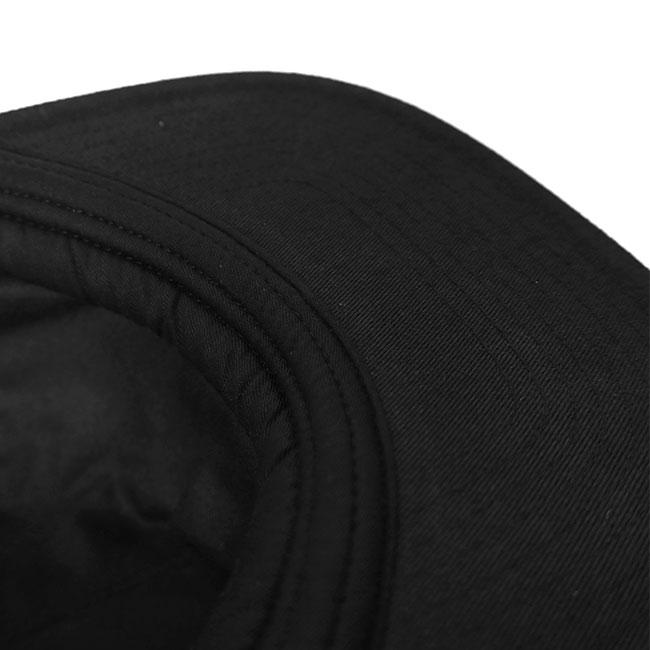 Maison Margiela メゾンマルジェラ コーティング コットンツイル キャップ S50TC0080 M35673 黒 ブラック 帽子 メンズ レディースの画像
