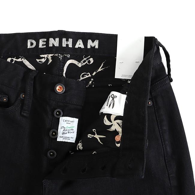 【極美品】DENHAM／BOLT／ブラック／W32 L33／タイトスキニー型 DENHAM（デンハム） BOLT B30 ボルト スキニーフィット ストレッチ