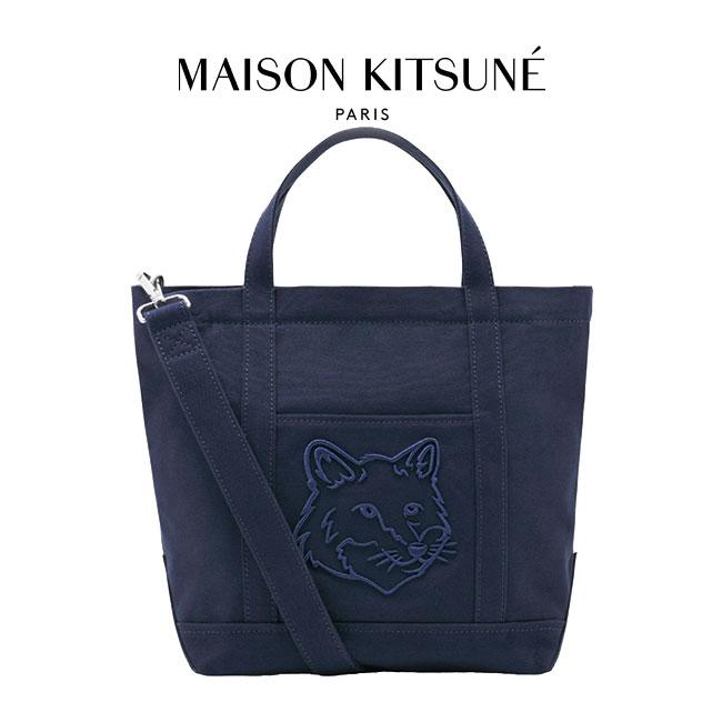 Maison Kitsune メゾンキツネ フォックスヘッド スモール トート
