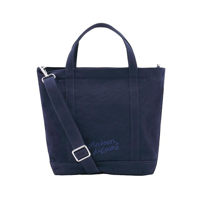 Maison Kitsune メゾンキツネ フォックスヘッド スモール トート Maison Kitsune メゾンキツネ フォックスヘッド スモール トート