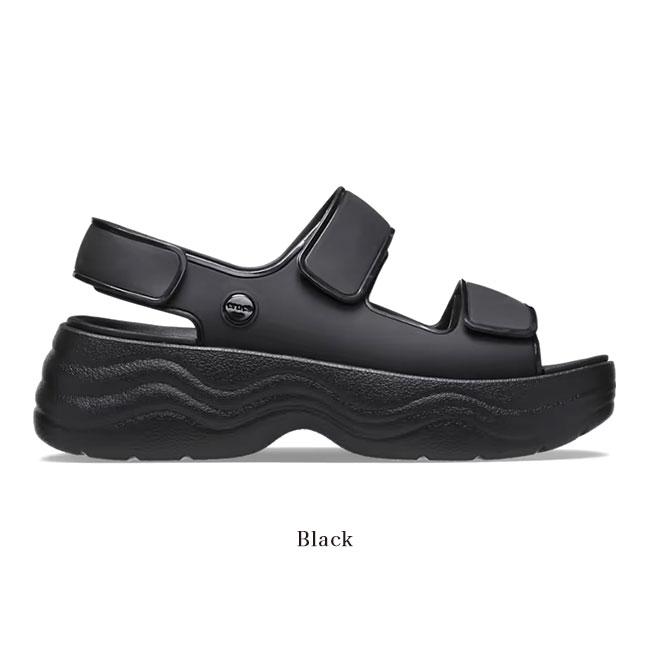 Crocs クロックス SKYLINE スカイライン ストラップ スニーカー