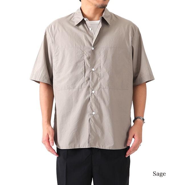 【美品】STILL BY HAND｜半袖タイプライターレギュラーカラーシャツ STILL BY HAND - 【ラスト1点】【23SS】半袖タイプライター