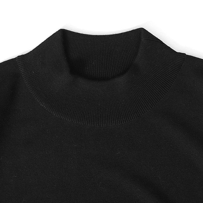 日本企画 JOHN SMEDLEY ジョンスメドレー 24G メリノウール モックネック ニットセーター A4546 メンズの画像