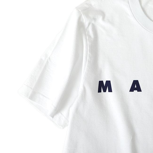 MARNI（マルニ） ロゴTシャツ HUMU0170P0 S22763 白 半袖Tシャツ