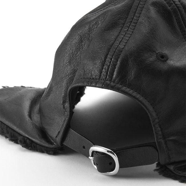 KIJIMA TAKAYUKI キジマタカユキ 耳あて付き レザーキャップ