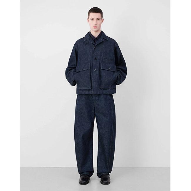 LEMAIRE ルメール インディゴデニム ボクシー デニムジャケット LEMAIRE ルメール インディゴデニム ボクシー デニムジャケット