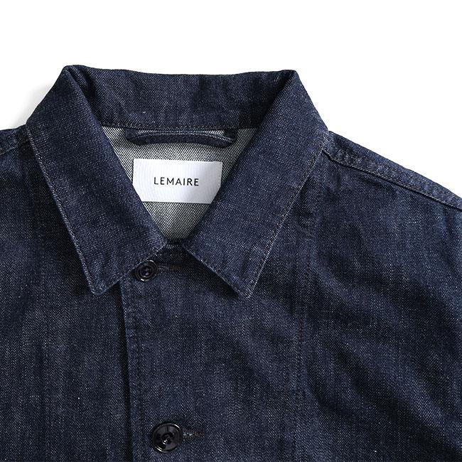 LEMAIRE ルメール インディゴデニム ボクシー デニムジャケット LEMAIRE ルメール インディゴデニム ボクシー デニムジャケット
