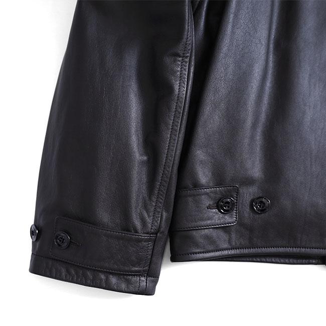 LEMAIRE ルメール シアリング レザー フライトジャケット OW1101 LEMAIRE ルメール シアリング レザー フライトジャケット OW1101