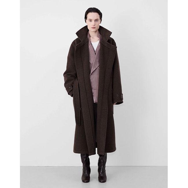 LEMAIRE ルメール 両面先染め ダブルウール ラップコート CO1090 LEMAIRE ルメール 両面先染め ダブルウール ラップコート CO1090