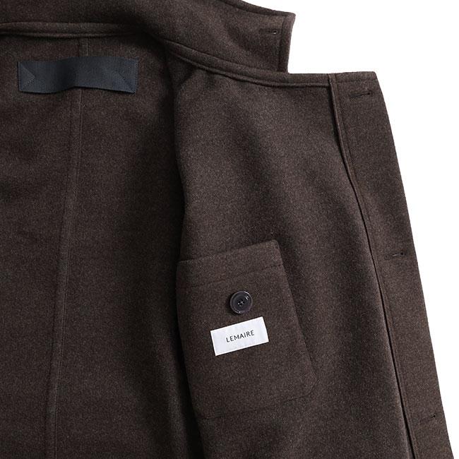 LEMAIRE ルメール 両面先染め ダブルウール ラップコート CO1090 LEMAIRE ルメール 両面先染め ダブルウール ラップコート CO1090