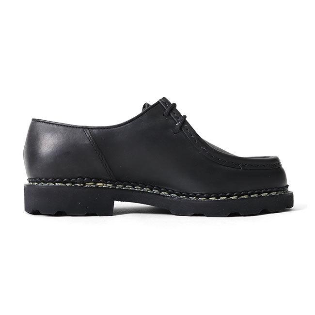 パラブーツ ミカエル チロリアンシューズ サイズR40 ブラック Paraboot パラブーツ ミカエル レザー チロリアン シューズ