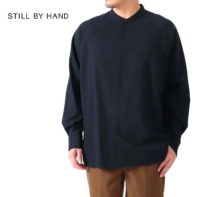 ぱぱんSTILL BY HAND ショートカラー 長袖 シャツ 46 STILL BY HAND - スティルバイハンド シャツ 正規通販 | Salty