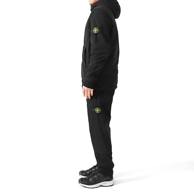 Stone Island ストーンアイランド ガーメントダイ ロゴパッチ 中綿入り