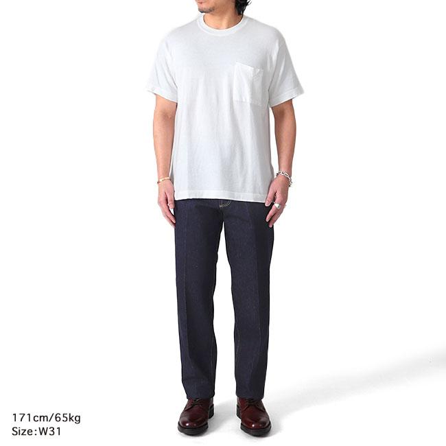 SALE] Jeanik ジーニック インディゴ ブラック デニムスラックス