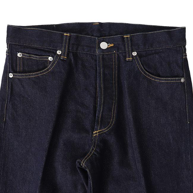 SALE] Jeanik ジーニック インディゴ ブラック デニムスラックス