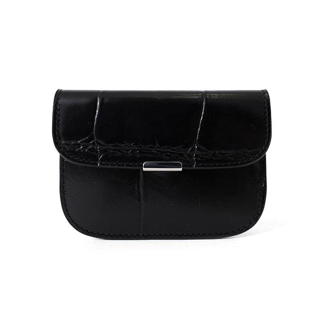 LEMAIRE ルメール SOFT TAB ソフトタブ クロコ柄 カードホルダー