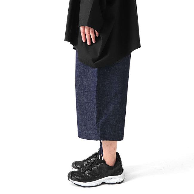 ganryu　ブラックネイビー　サルエルパンツ　ワイドパンツ FUMITO GANRYU フミトガンリュウ グラフィティ サルエル スラックス