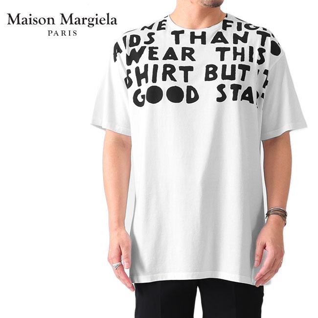 Maison Margiela メゾンマルジェラ オーバーサイズ チャリティー グラフィック Tシャツ S50GC0663 S22816 989 半袖Tシャツ メンズ :t27072108:Golden State - 通販 - Yahoo!ショッピング クーポンとポイント マルジェラ Maison Tシャツ オーバーサイズ Margiela Tシャツ/カットソー(半袖/袖なし)