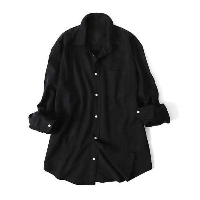 新品❤️FORTYNINERS ジップアップシャツ ブラック Frank&Eileen フランク&アイリーン LUKE BKD ルーク オーバーダイ