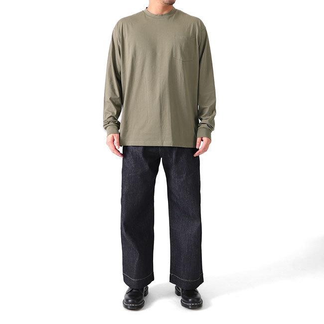 美品　STUDIO NICHOLSON　長袖カットソー コットン　ゆったり 000000057596_1_ybp4N9a.jpg