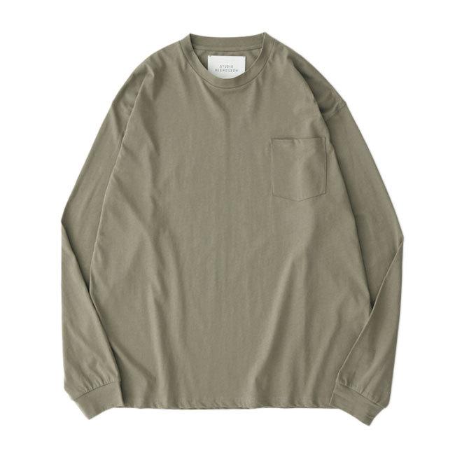 STUDIO NICHOLSON スタジオニコルソン LASZLO 胸ポケット ロンT SNM