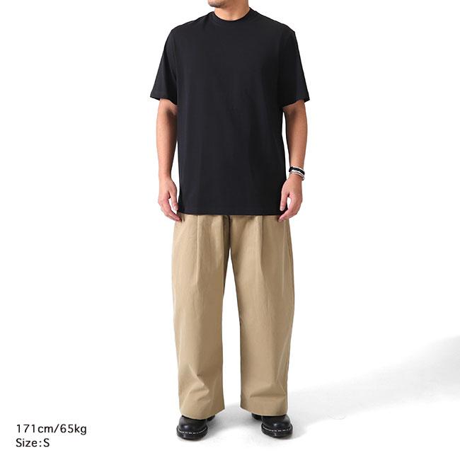 STUDIO NICHOLSON スタジオニコルソン LETRA コットンTシャツ SNM-004