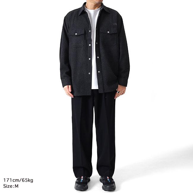 TIME SALE] THE NORTH FACE ノースフェイス メルトンウールシャツ