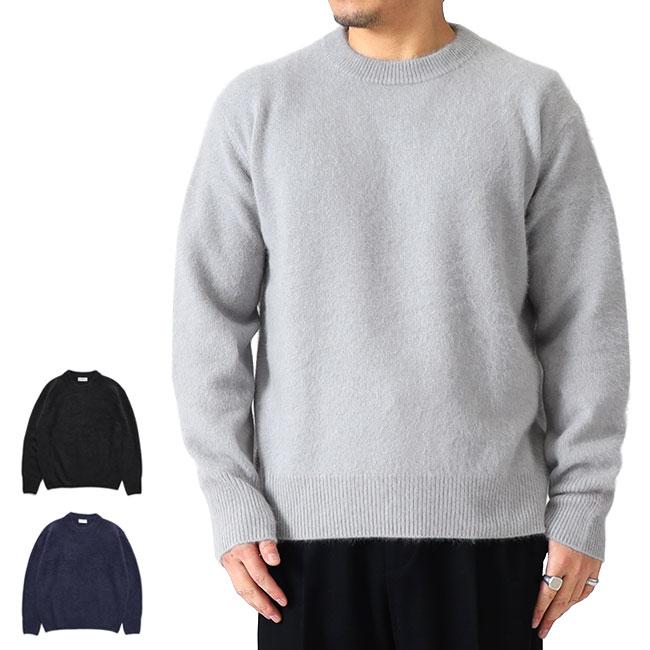 rencontrant レンコントラント フォックスウール シャギー クルー