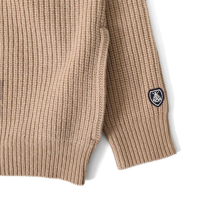 ORCIVAL（オーシバル） ハーフジップ ハイネック ニットセーター RC