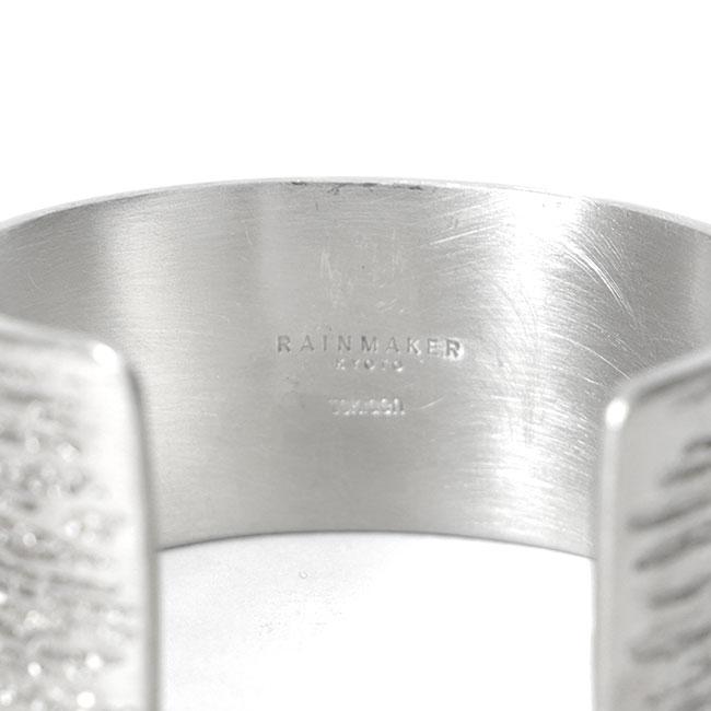 SALE] RAINMAKER レインメーカー シルバー ワイド バングル