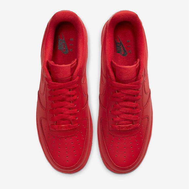 NIKE ナイキ エアフォース 1 '07 LV8 CW6999-600 赤 スニーカー