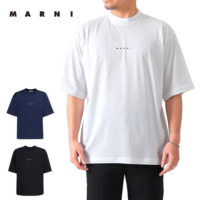 MARNI マルニ ミニロゴTシャツ HUMU0223P1 USCS87 半袖Tシャツ メンズ