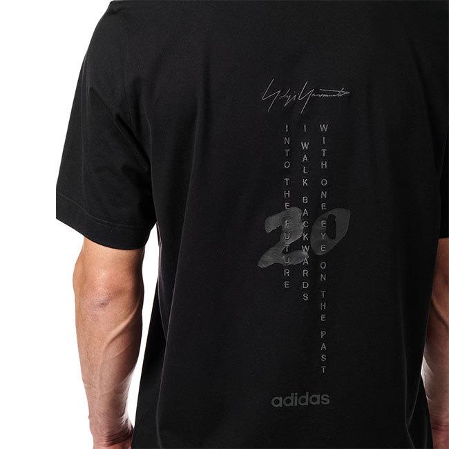 Y-3 ワイスリー 20th anniversary バックロゴ刺繍 Tシャツ HG8797 半袖Tシャツ メンズ