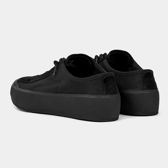 STONE ISLAND ストーンアイランド POLY MESH Compassパッチ ローカットスニーカー S100010 黒 ブラック スニーカー メンズの画像