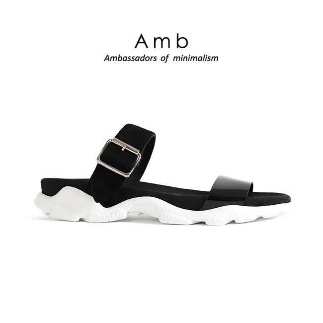Amb（エーエムビー） HANS コンフォート ストラップ サンダル メンズ