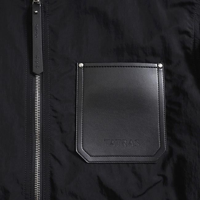 TATRAS タトラス OFTUS オフタス フード付き ナイロンジャケット 黒